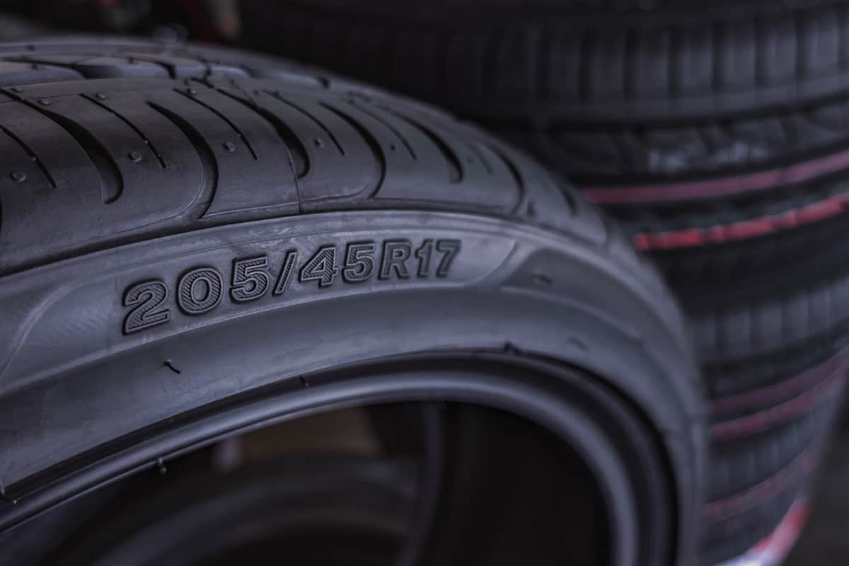 car tire size for sale represents the dimensions and construction type of tyre show on background