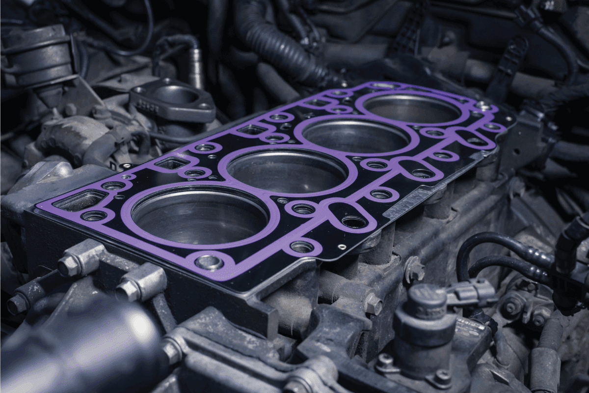 short block engine with installed head gasket. How To Clean A Head Gasket Surface [Best Ways!]