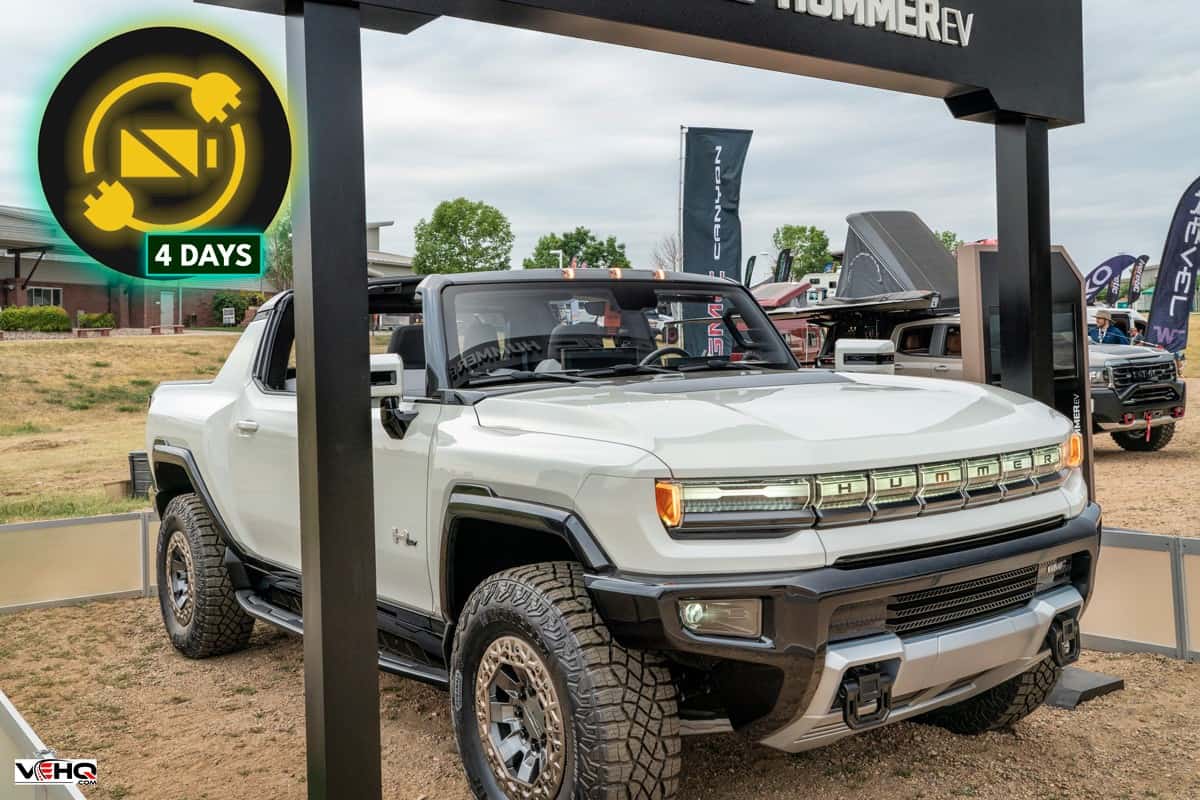  GMC HUMMER EV pickup, all-electric truck at Overland Expo Mountain West., Is The Hummer EV Fully Electric?