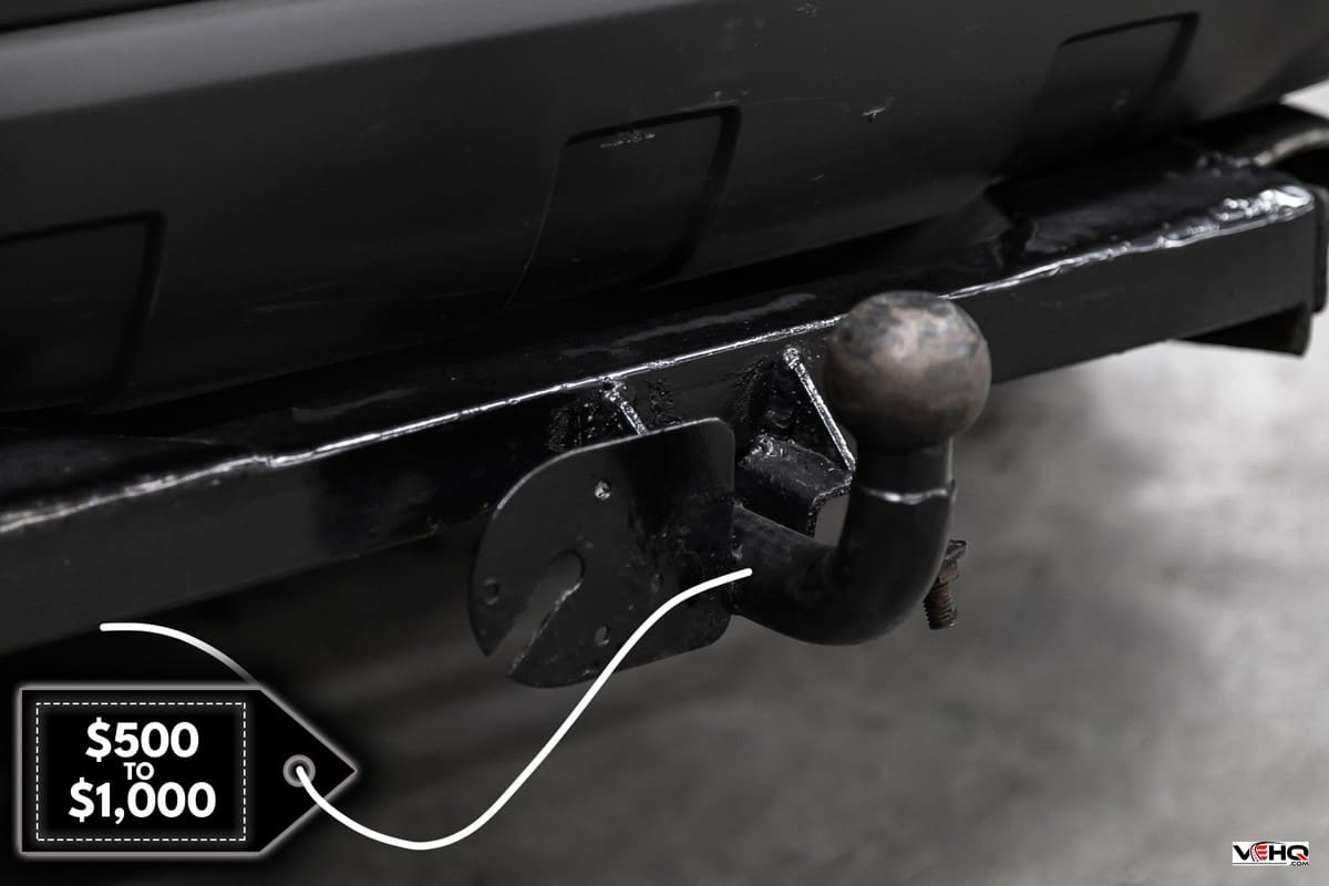 Chevrolet Captiva, Close up if the Car tow hitch, Can A Weight Distribution Hitch Be Too Big?