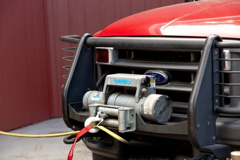 A Ramsey winch system attached to the front end of an emergency vehicle, Can You Power A Winch Through A Trailer Plug?