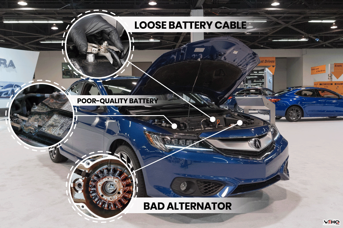 Acura ILX on display at the Orange County International Auto Show, Acura ILX Battery Keeps Dying - Why And What To Do?