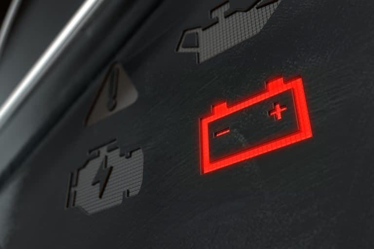 Check battery dashboard light on an dashboard panel, Will Valet Mode Drain My Battery?