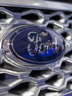 Ford emblem attached to the grille, How To Remove A Ford Emblem From The Grille