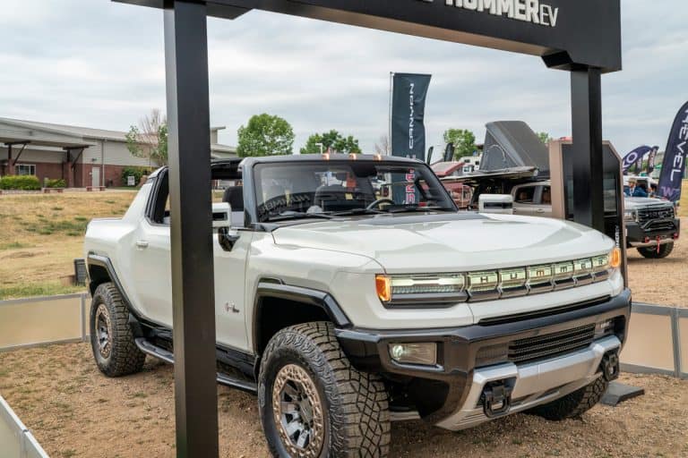 GMC HUMMER EV pickup, all-electric truck at Overland Expo Mountain West., Is The Hummer EV Fully Electric?