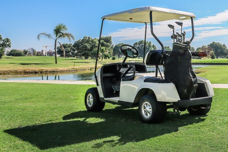 Golf cart on the golf course, How Much Weight Can A 48 Volt Golf Cart Carry?