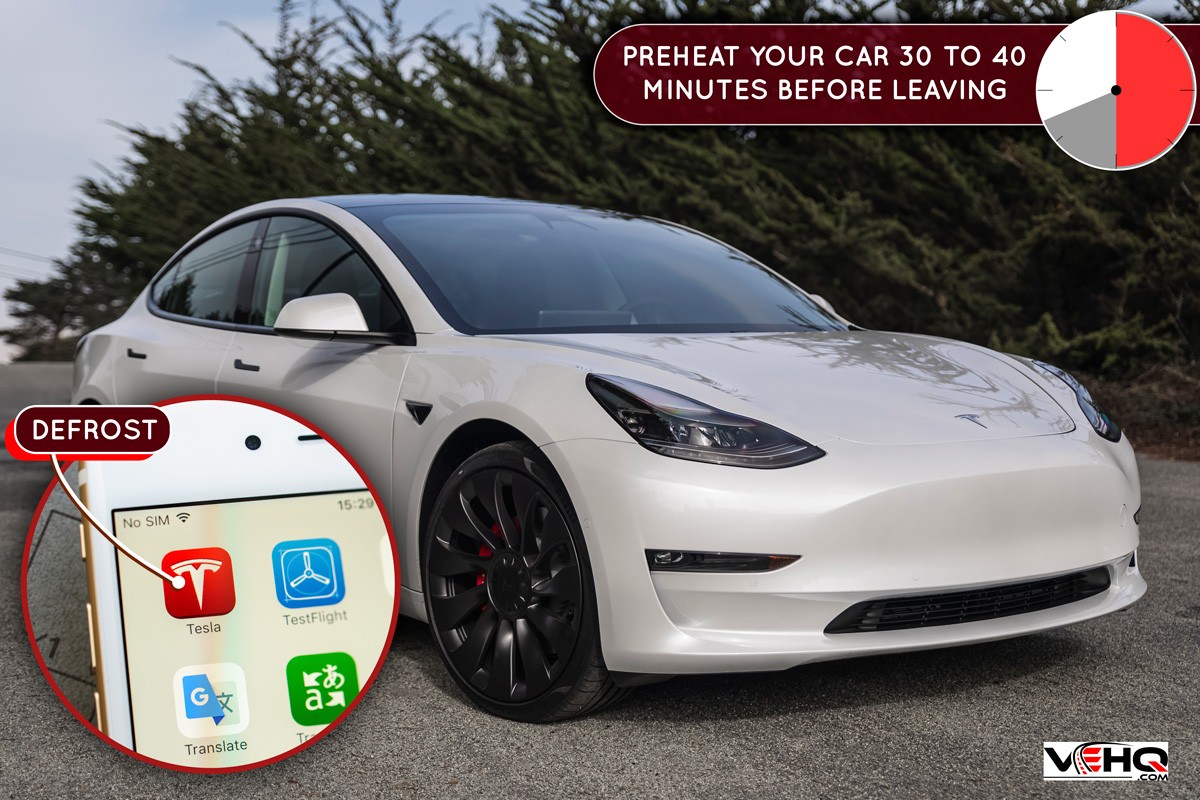 Pearl white electric Tesla Model 3 performance car near San Francisco California, Do You Need To Warm Up A Tesla Before Driving?