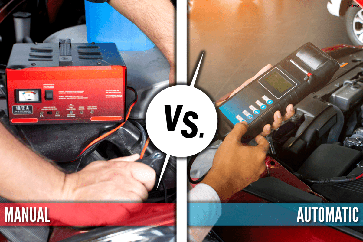 battery charger car auto repair shop manual type, Manual Vs Automatic Car Battery Charger: Pros, Cons, & Differences