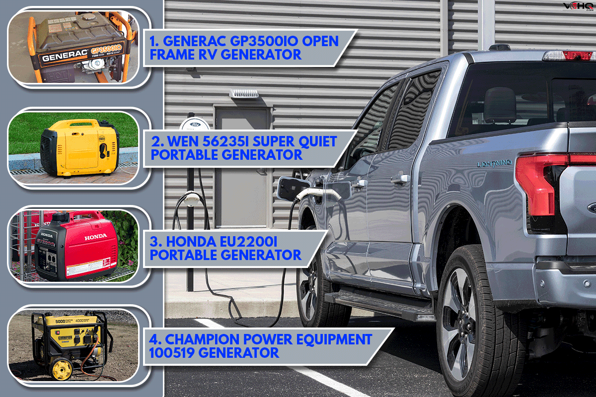 Recommended portable generators for charging a ford lightning