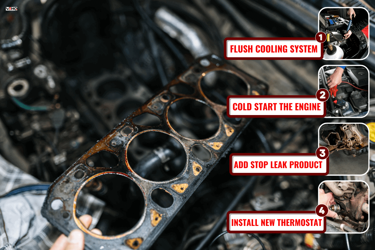 engine gasket, replacement of the cylinder block and head gasket. - Does Stop Leak Work For A Head Gasket?