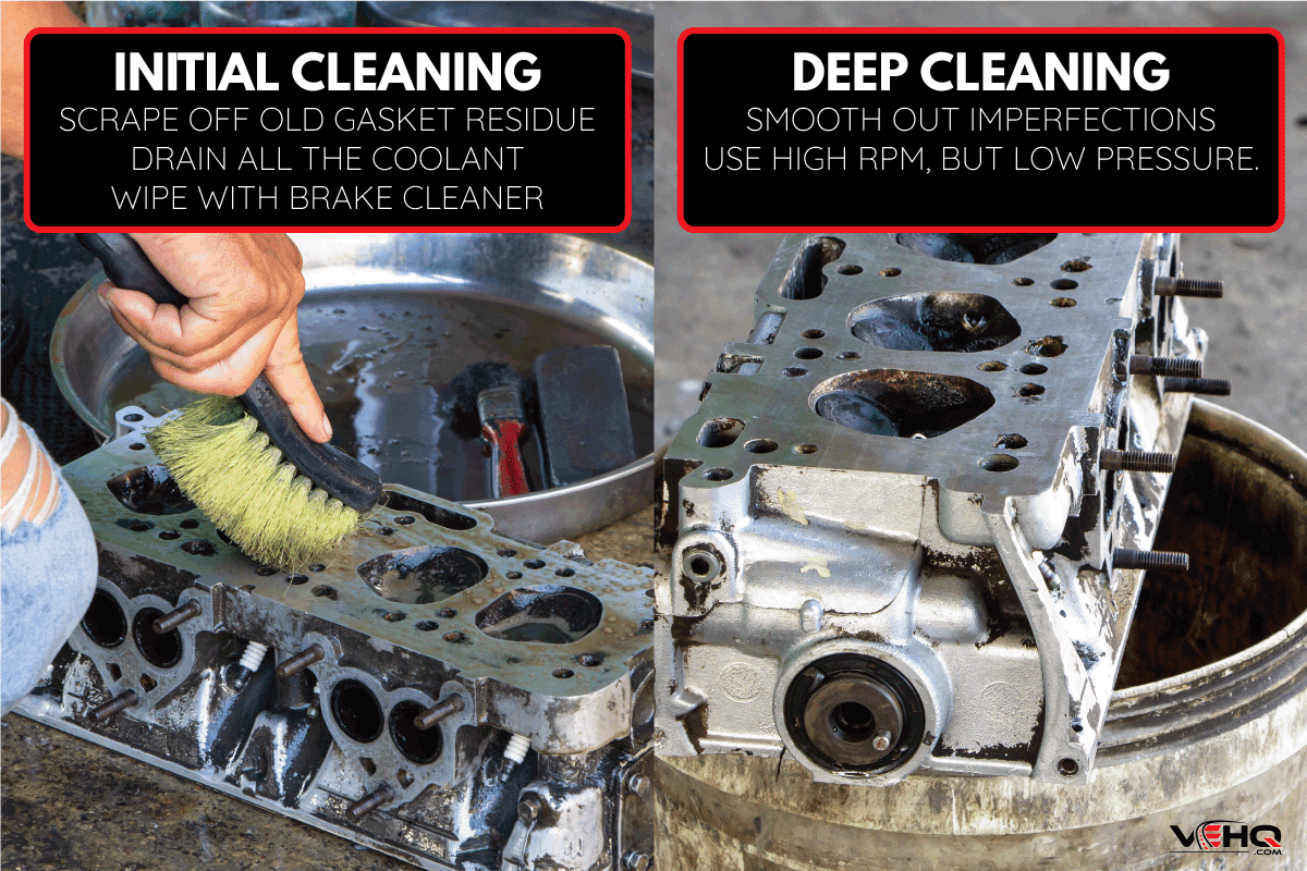 initial and deep cleaning of head gasket surface. How To Clean A Head Gasket Surface Best Ways 