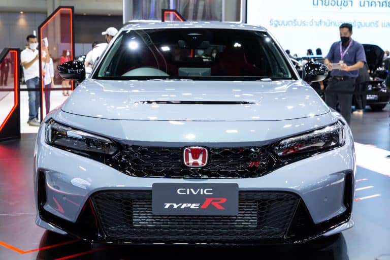 Honda Civic Type R on display at International Motor Show 2022 , Does Honda Have CVT Transmission? [All Models]