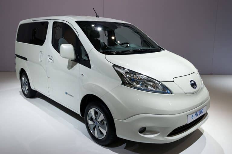 white painted nissan nv200 new model on the car dealer showroom, How To Reset The Service Light On A Nissan NV200