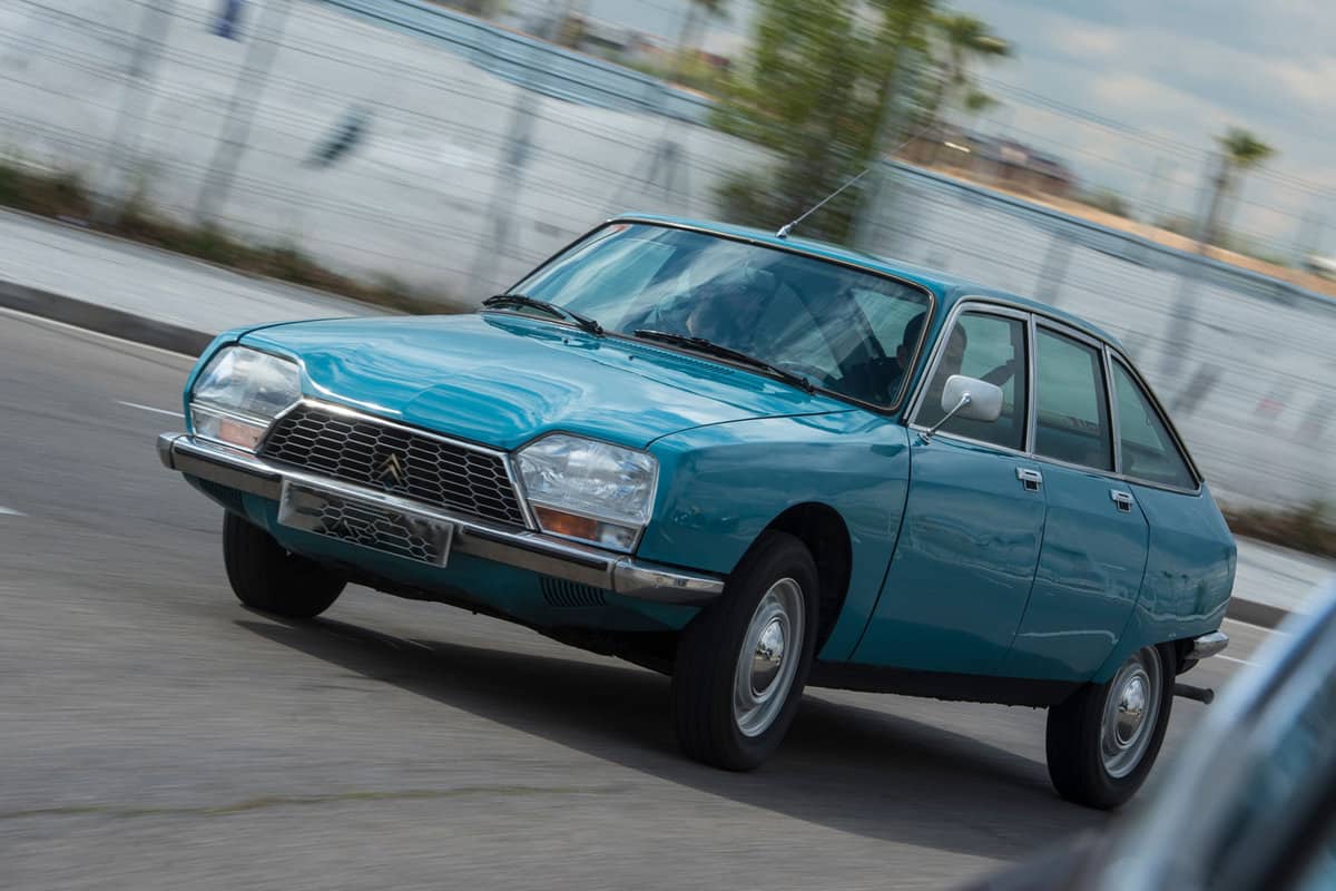  Citröen GS Club. The Citroen GS was a car produced by the French manufacturer Citroën between 1970 and 1986.