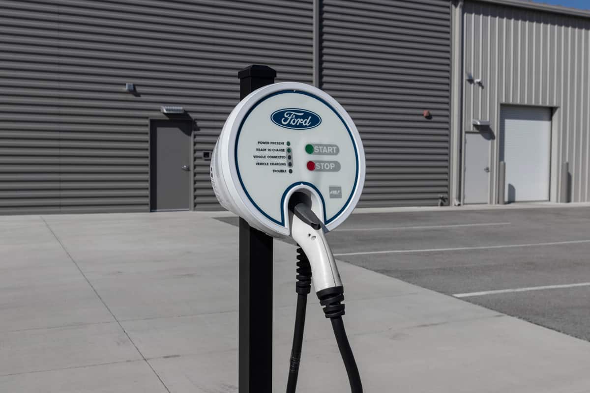 Ford Electric charging station