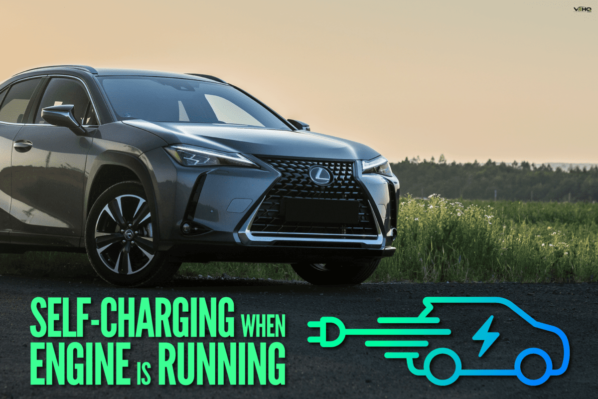 Lexus Hybrid brand new model modern type on the middle of the gravel road, How Do You Charge A Lexus UX Hybrid?