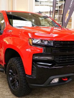 The 2020 Chevrolet Silverado HD truck in red color, Silverado HD Vs LD: What Are The Differences?