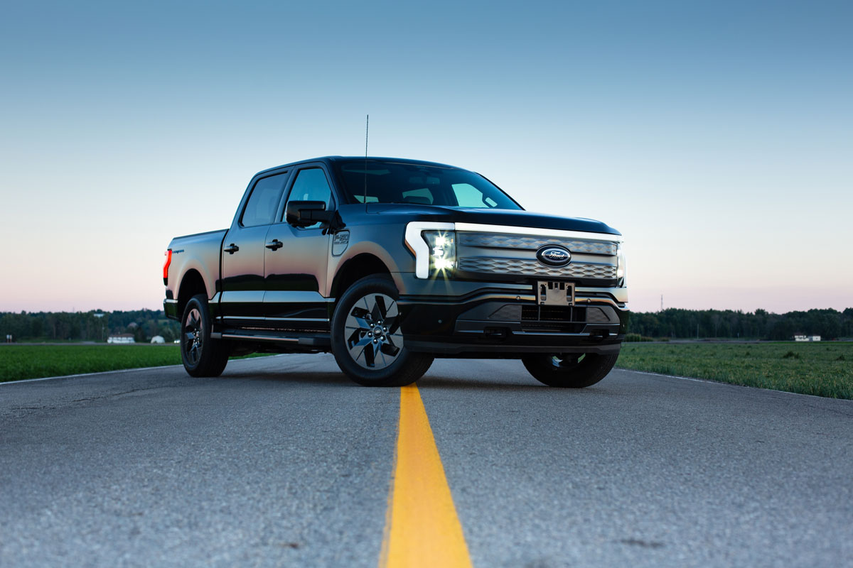 The Ford F150 Lightning is introduced to Canada for the first time transforming transportation