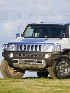 the car Hummer is off-road, How To Set The Clock In A Hummer H3 [Step By Step Guide]