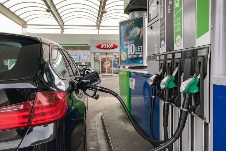 Black BMW 3-series F31 car filling by diesel fuel at OMV petrol gasoline station. - Can You Put 89 Gas In A BMW?