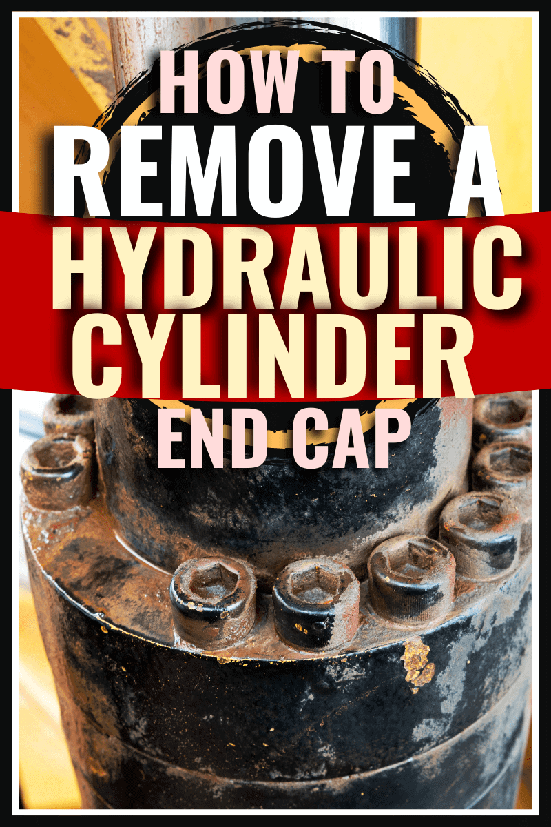 Telescoping hydraulic cylinder with defect. - How To Remove A Hydraulic Cylinder End Cap