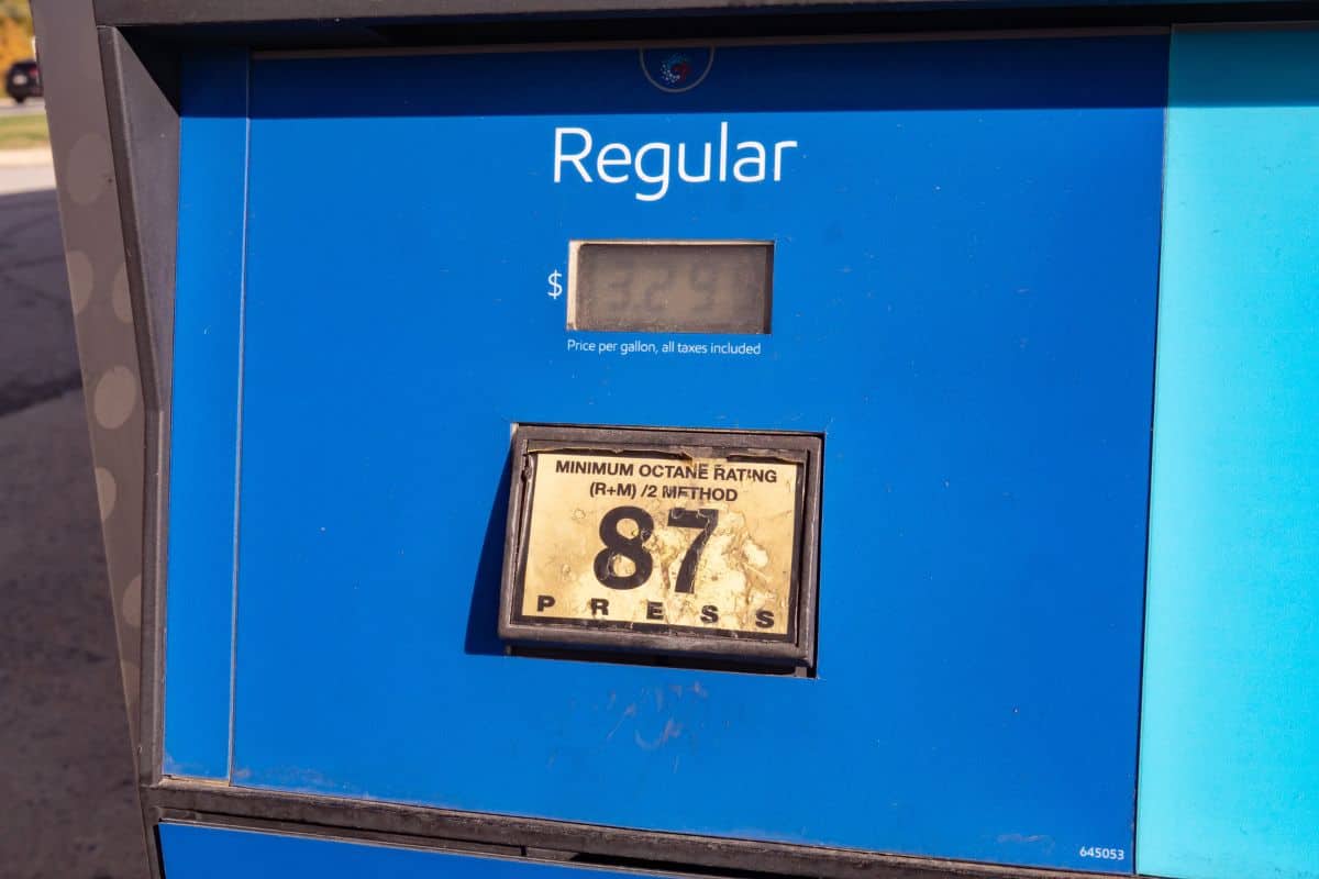 one of the dirtiest most germ contaminated public fuel grade octane selection button for 87 rated gasoline with ethanol bio regular fuel. 
