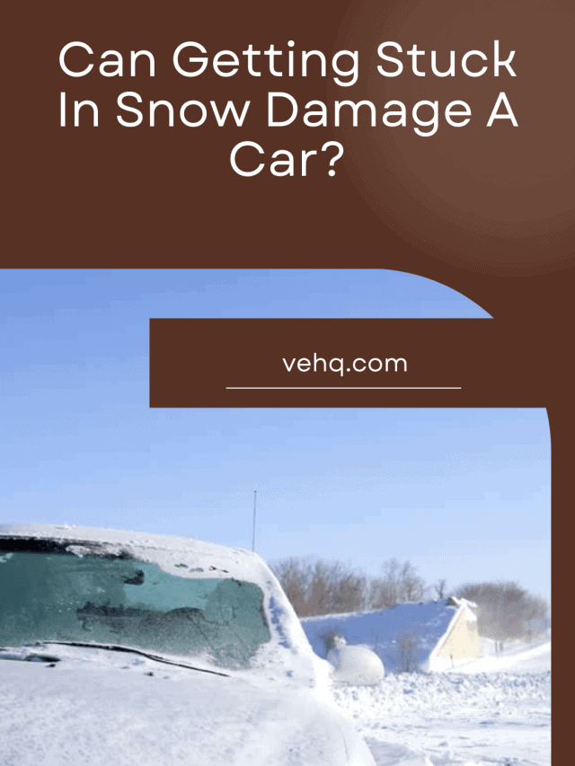 Can Getting Stuck In Snow Damage A Car?