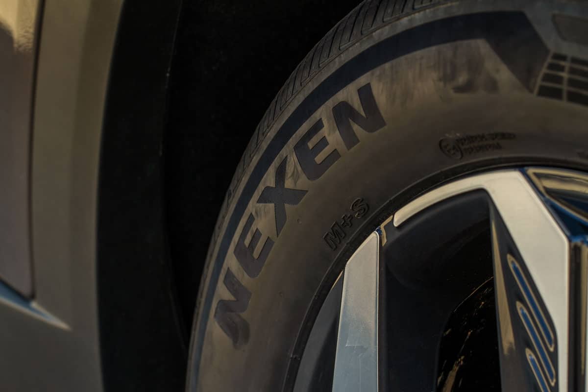 Nexen tire used by an SUV