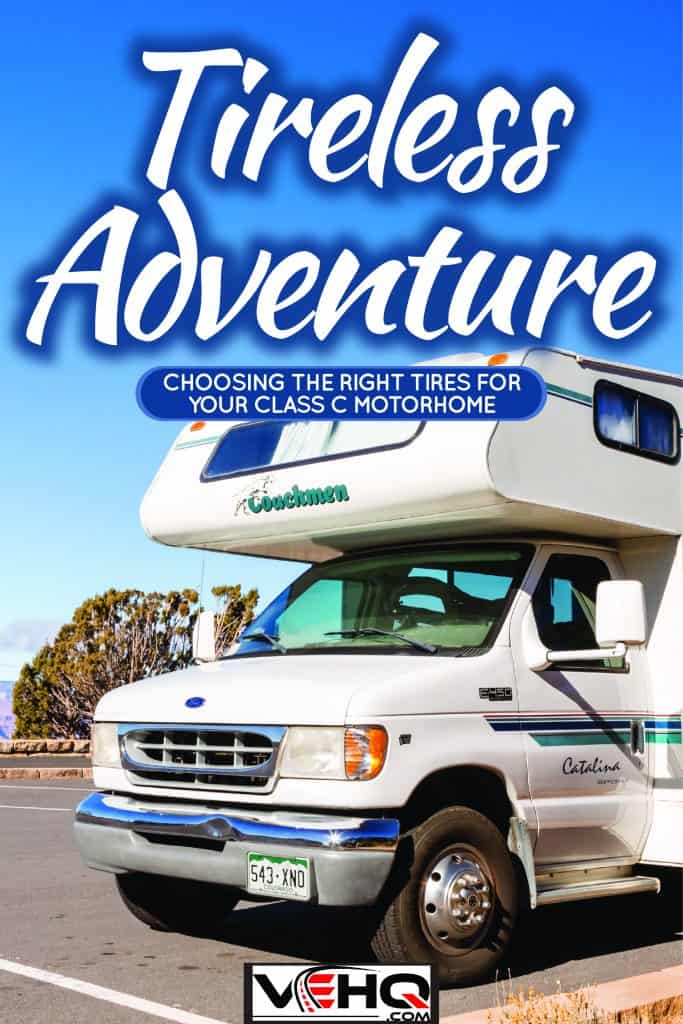 A class C motorhome photographed in the salt flats, Tireless Adventures: How to Choose the Right Tires for Your Class C Motorhome and Keep the Good Times Rolling