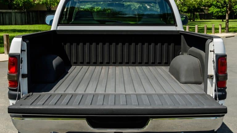 Truck tailgate showing the bed liner, How To Install Tailgate Assist Easily - 1600x900