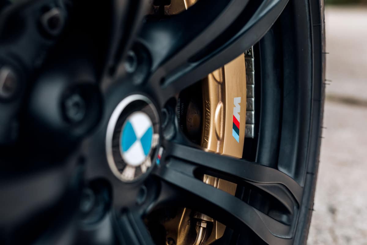 Brand new refaced BMW car brake rotors
